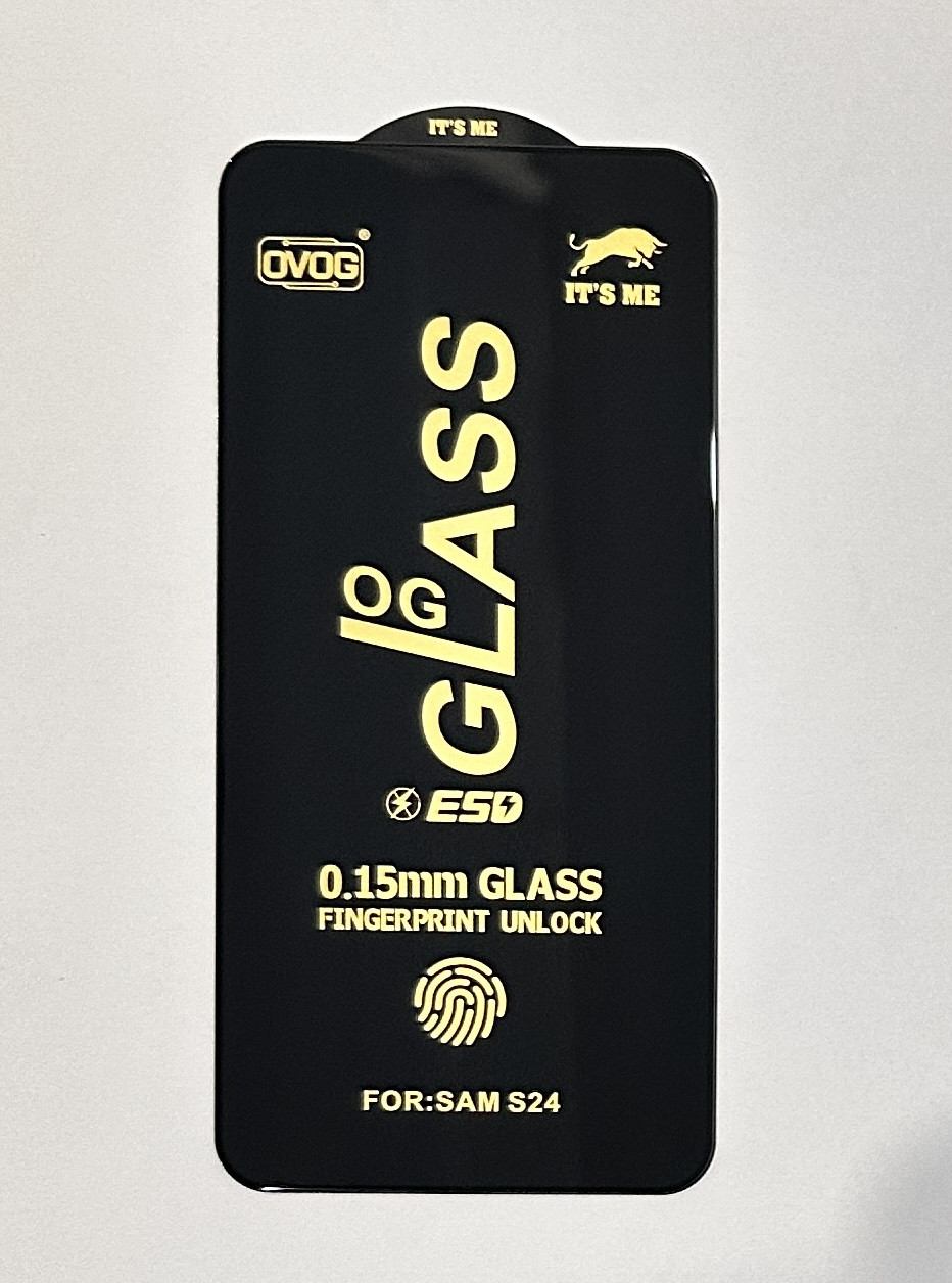 Захисне скло NoName ITS ME для Samsung S24 Чорний, фото 1