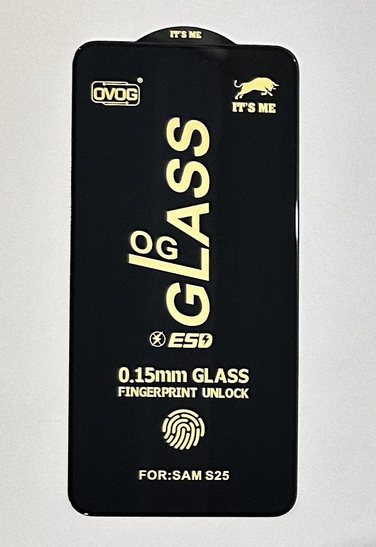 Захисне скло NoName ITS ME для Samsung S25 Чорний, фото 1