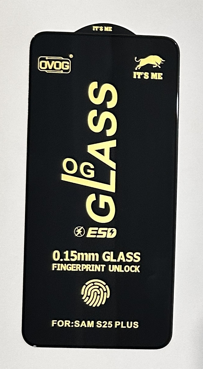 Захисне скло NoName ITS ME для Samsung S25 Plus Чорний, фото 1