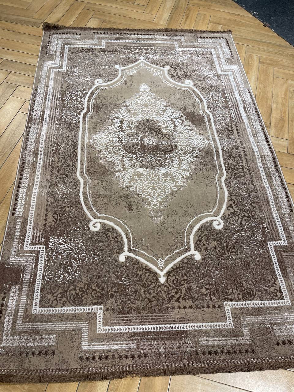 Сучасний килим Wafra 291 vizon srink cream, фото 1