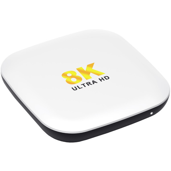 TV Медіаплеєр H96 MAX M2 2/16Gb Rockchip RK3528, Android 13, WiFi 2.4G+5G, BT 5.1, Білий (M2_2GB/16GB)