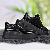 Кросівки жіночі BROXCI чорні замшеві демісезонні 8054-2, фото 5