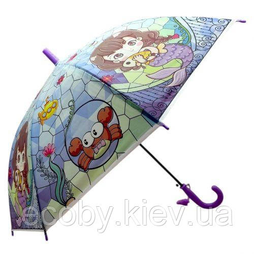 Парасолька тростина; висота — 70 см; діаметр купола — 80 см, (фіолетова), фото 1