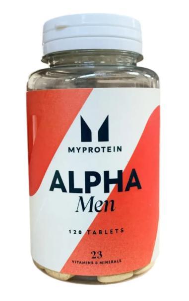 Вітаміни для чоловіків MyVitamins ALPHA MEN 120 таблеток, фото 1