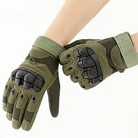 Тактичні рукавички суцільні. Закриті повнопалі перчатки для військових. Армійські рукавиці ЗСУ