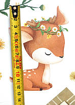 Вінілові наклейки Польові квіти собачка оленяк (лист 60 х 90 см) Б470-1 SR-AB, фото 3