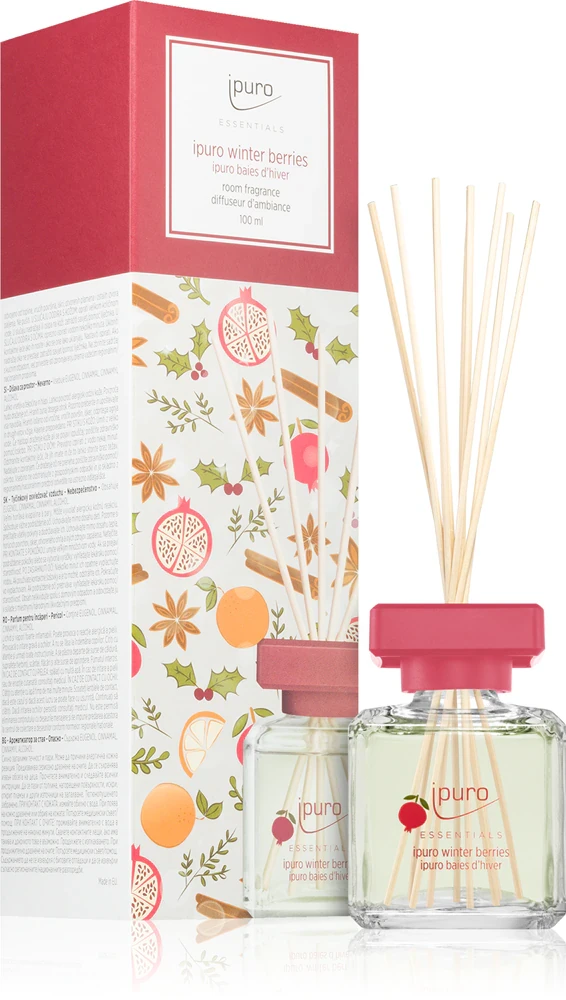 Аромадифузор для дому ipuro Essentials Winter Berries 50мл.