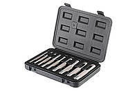 Набір просічок для висікання ажурних візерунків Intertool 9 шт. 3-12 мм