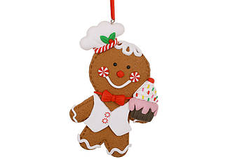 Ялинкова підвіска Пряниковий Кухар 13 см