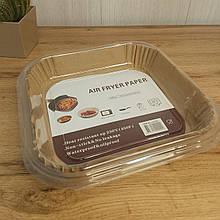 Форми пергаментні для аерогриля мультипечі 200x200x45 мм (100)