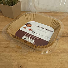 Форми пергаментні для аерогриля мультипечі 160x160x45 мм (100)