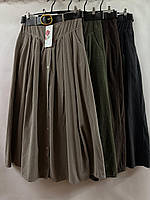 Спідниця жіноча, стильна розмір 48-54(4кв) "WARSHAWA" недорого від прямого постачальника