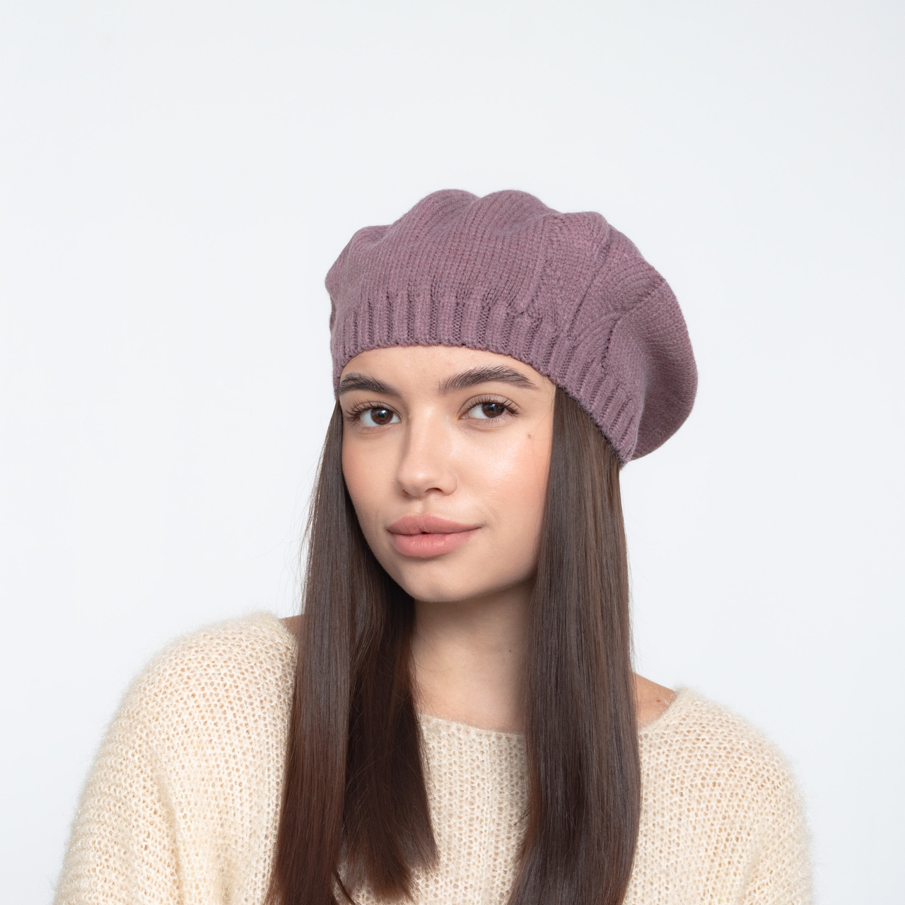 Берет Evelyn 937 (кашемір) слива