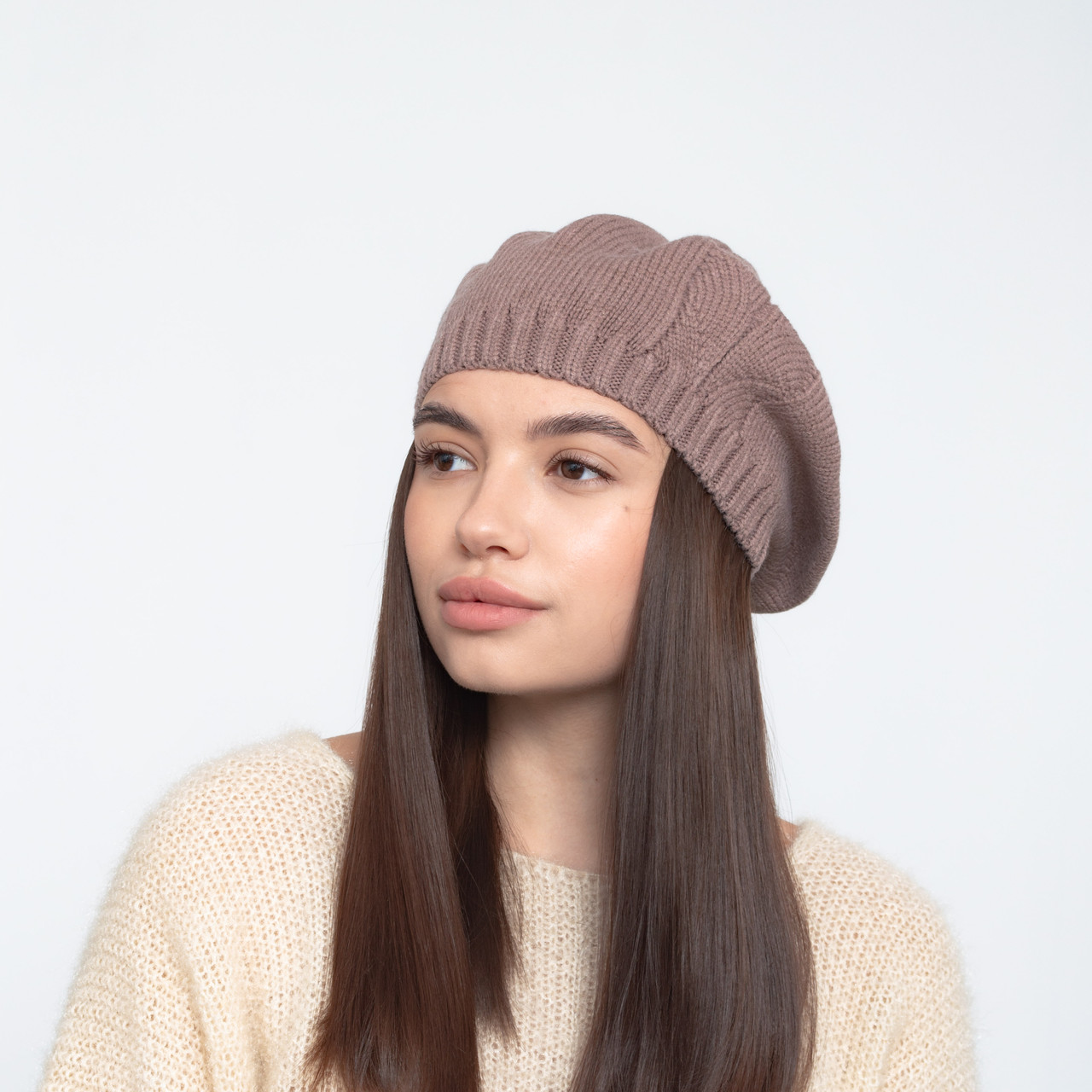 Берет Evelyn 979 (кашемір) какао