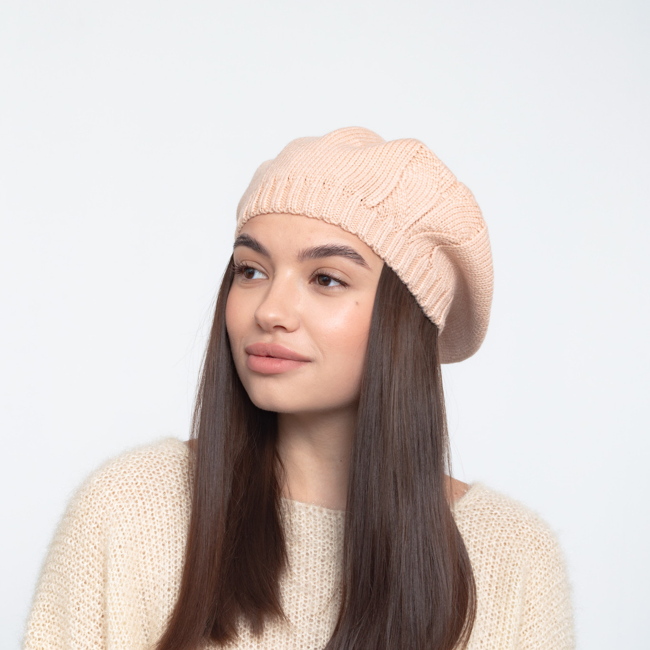 Берет Evelyn 927 (кашемір) беж