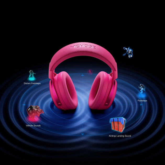 MCHOSE X9 Rose Red — вид сверху