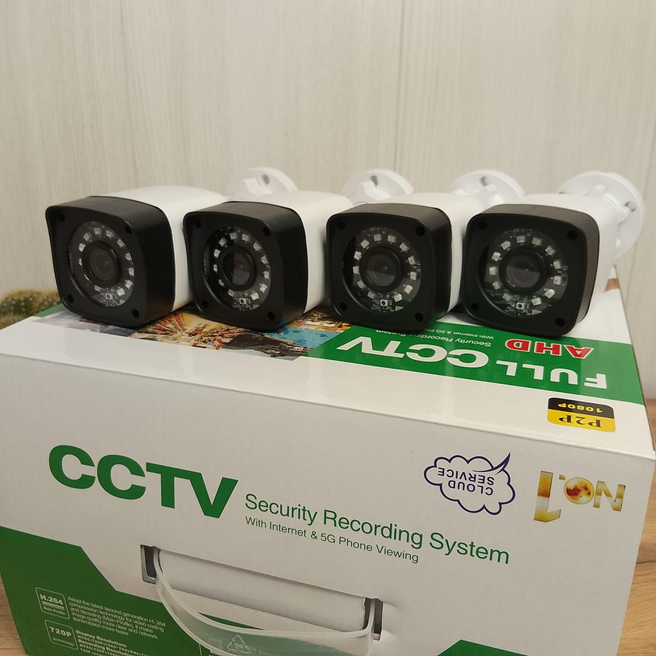 Набір камер відеоспостереження DVR (6)