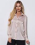 Сорочка класична шовкова 9849, фото 2