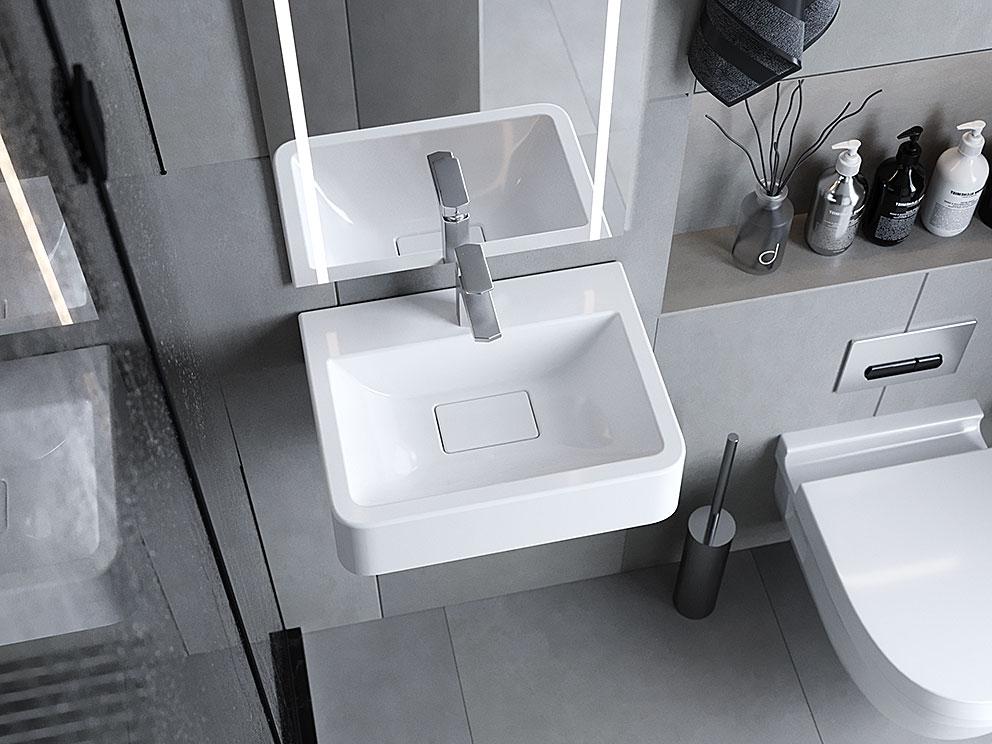 Раковина, Умивальник підвісний Luxor Gersi