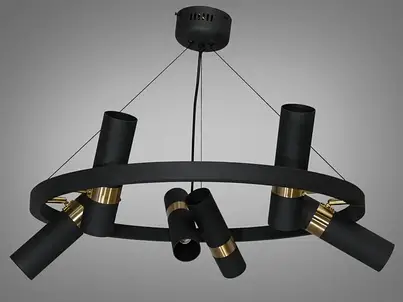 Люстри-споти (світильники з направленим світлом).