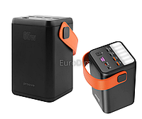 Потужний powerbank Proove 60000 мА·год 65 W з ліхтарем і ручкою, Портативна батарея для заряджання декількох пристроїв
