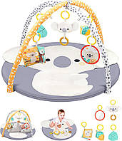 Дитячий ігровий килимок Suihuooo, що розвиває з 5 іграшками для моторики та сенсорного розвитку немовлят.
