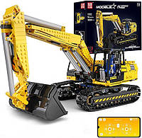 Лего набор экскаватора Mould King 13112 радиоуправляемая модель для мальчиков 1830 деталей STEM игрушка