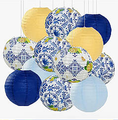 Набір декору в Сицилійському стилі Golden Breeze, 12 шт