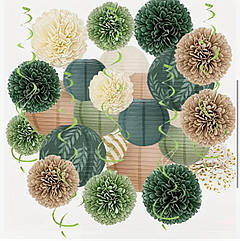 Набір декору в Бохо стилі Boho Vibes, 24  шт