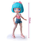 Ігровий набір 4SF Hello Kitty Красуня Пінк на скутері з аксесуарами HKTF3000, фото 7