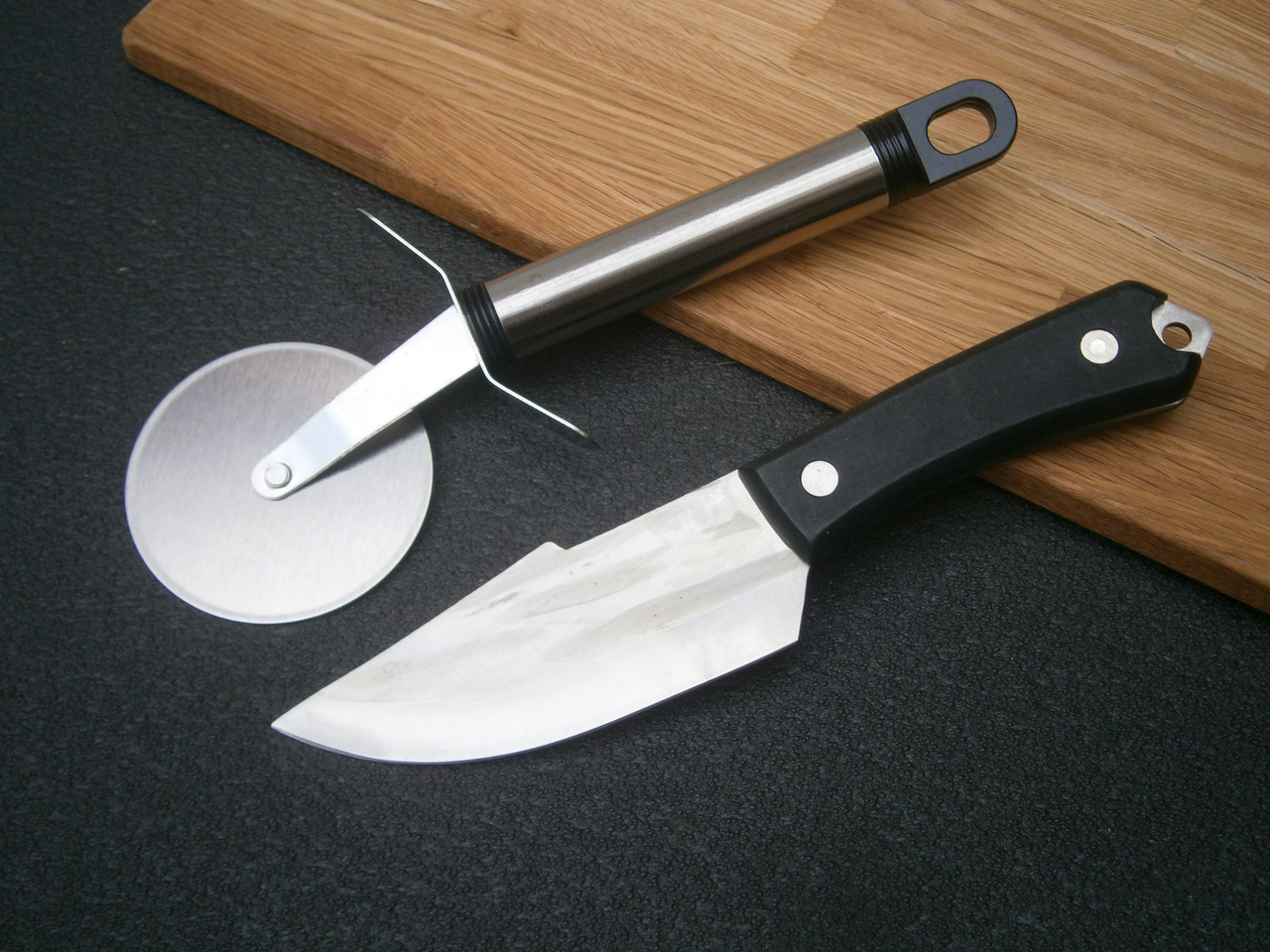 Ніж кухарський Sakuri Chef RT-261 фултанг 21 см + Ніж для тіста та піцци 21 см, фото 1