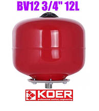 Розширювальний бак 12 літрів круглий Koer Чехія
