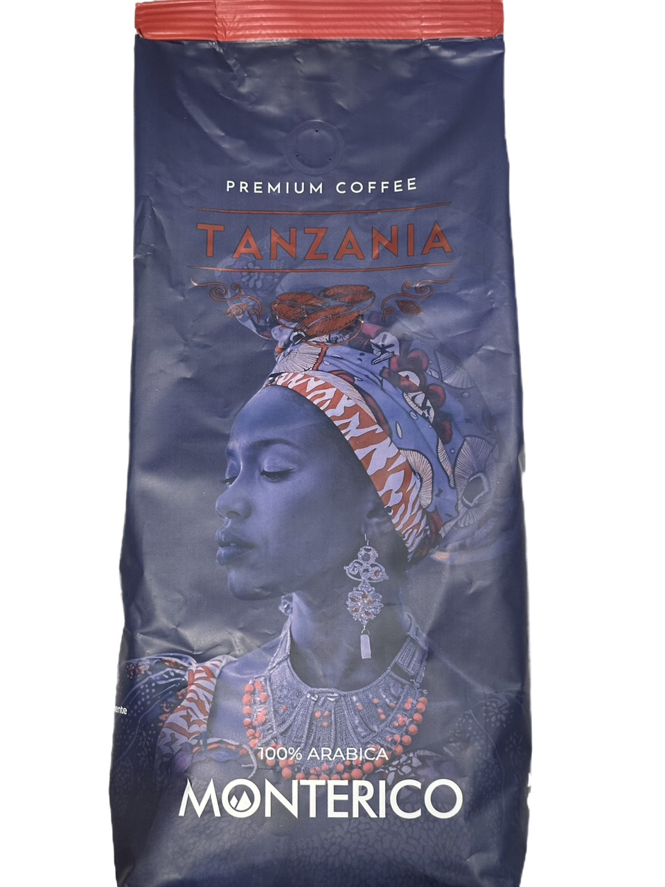 Кава у зернах Monterico Tanzania 1 кг Іспанія