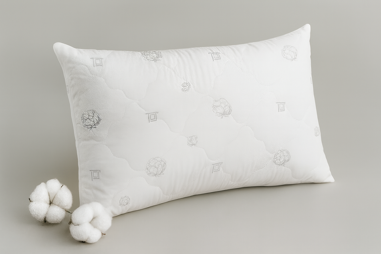 Подушка бавовна стьобана чохлом Dream Cotton, фото 1