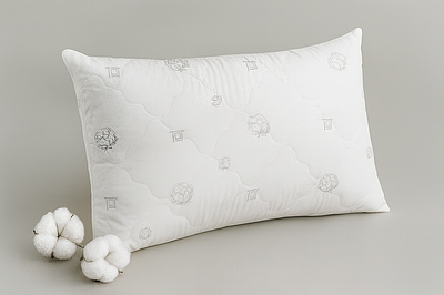 Подушка бавовна стьобана чохлом Dream Cotton