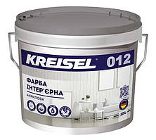 012 Фарба інтер'єрна акрилова Kreisel 10 л