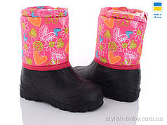 Дитячі чоботи з піни гуртом. Дитяче зимове взуття постачальника Demur (рр. з 30 по 37)