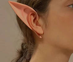 Ельфійські вуха /Прикраса на вухо /Кафа / Прикраса для вуха для фотосесії /для весілля/ Косплей