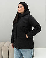 Демісезонна жіноча куртка 0009 / чорний