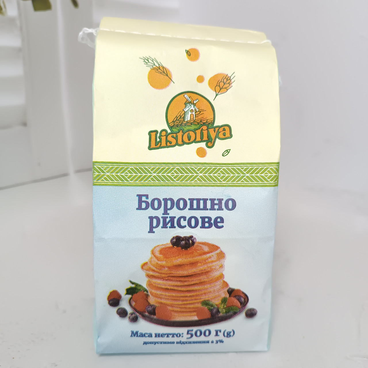 Борошно рисове Listoriya 500г