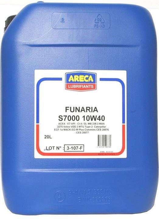 Моторна олива Areca FUNARIA S7000 10W-40, 20л 050678, фото 1