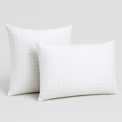 Подушка пухова м’яка Friendly чохол 100% хлопок