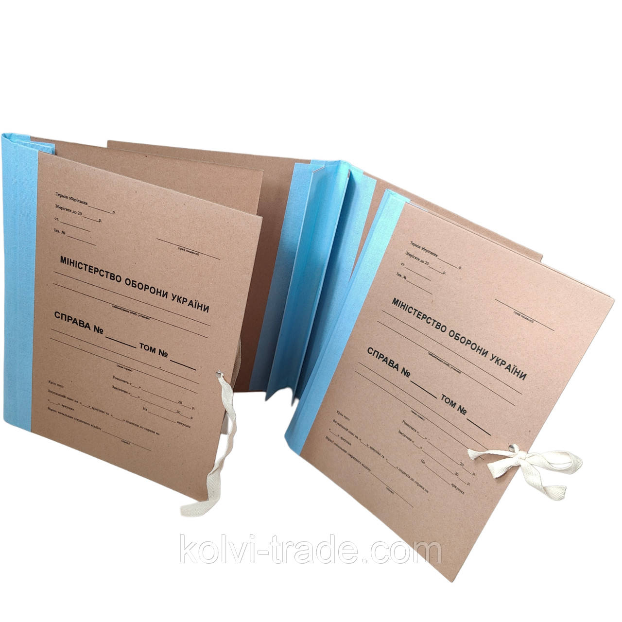Тверда обкладинка за особовим складом МО України, 40 мм, для тривалого зберігання