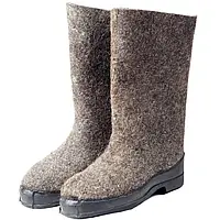 Валенки битые на резиновой подошве