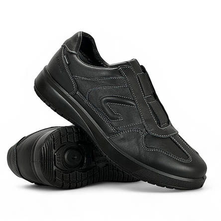 Чоловічі кросівки зимові Grisport Spo-Tex (Італія) шкіряні водонепроникні чорні 43642A79tn, фото 1