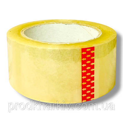 Клейка стрічка (Скотч) 100 метрів (щільний), фото 4