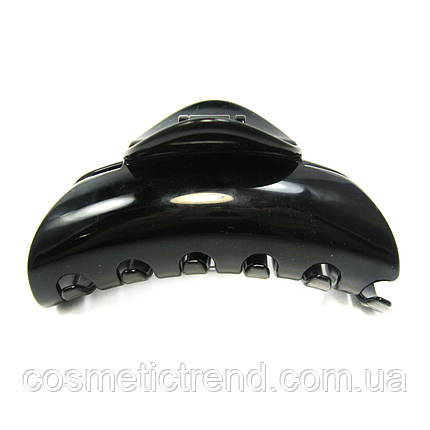 Шпилька-краб чорна 128149 (Франція), фото 2