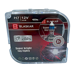 Галогенні лампи Blaskar H7 55W 12V +100%