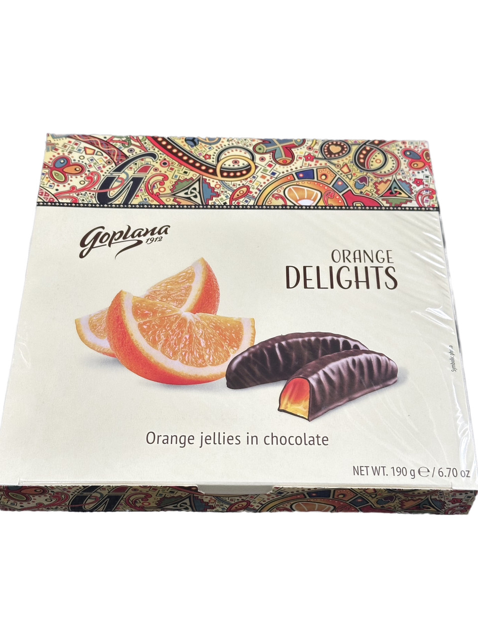 Галаретка  Goplana зі смаком апельсину 190 г