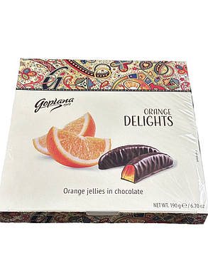 Галаретка Goplana зі смаком апельсину 190 г, фото 1